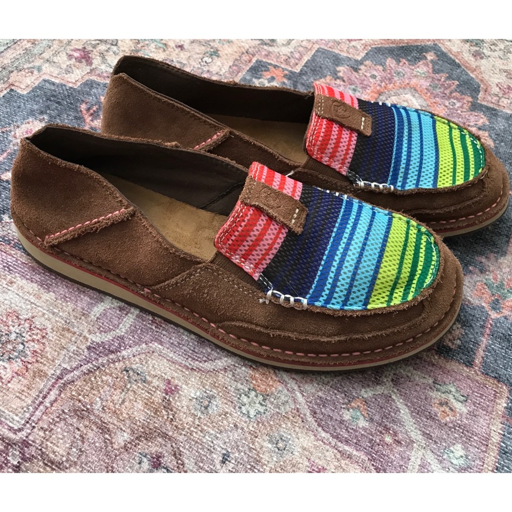Suede loafers